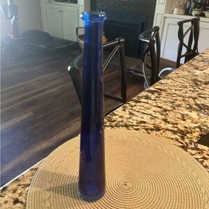Cobalt Blue 12 1/2 inch Bottle